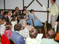John Grunditz teaching SS class at Oak Manor 1977